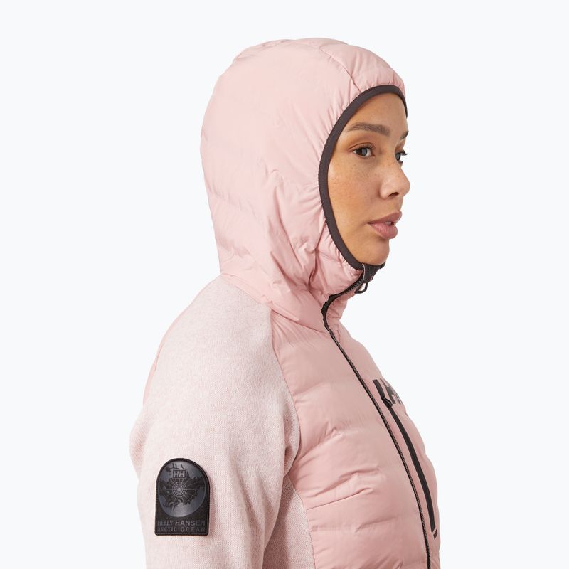 Kurtka żeglarska damska Helly Hansen Arctic Ocean Hybrid Insulator pink salt 3