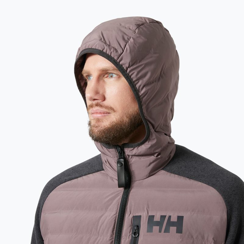 Kurtka żeglarska męska Helly Hansen Arctic Ocean Hybrid Insulator sparrow grey 3