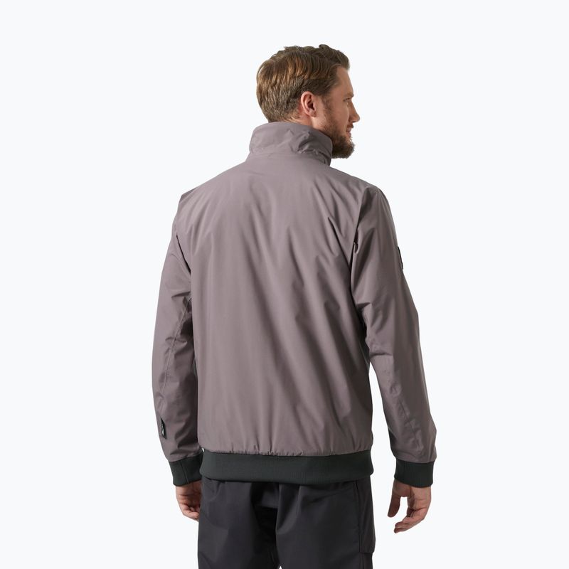 Kurtka żeglarska męska Helly Hansen HP Racing Lifaloft Bomber sparrow grey 2