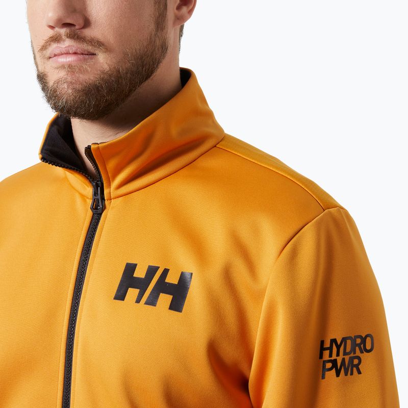 Bluza żeglarska męska Helly Hansen HP Fleece 2.0 mustard 3