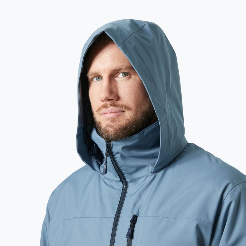 Kurtka żeglarska męska Helly Hansen Crew Hooded Midlayer 2 washed navy 3