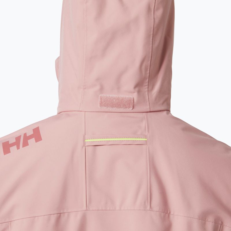 Kurtka żeglarska damska Helly Hansen Crew Hooded Midlayer 2.0 pink salt 3