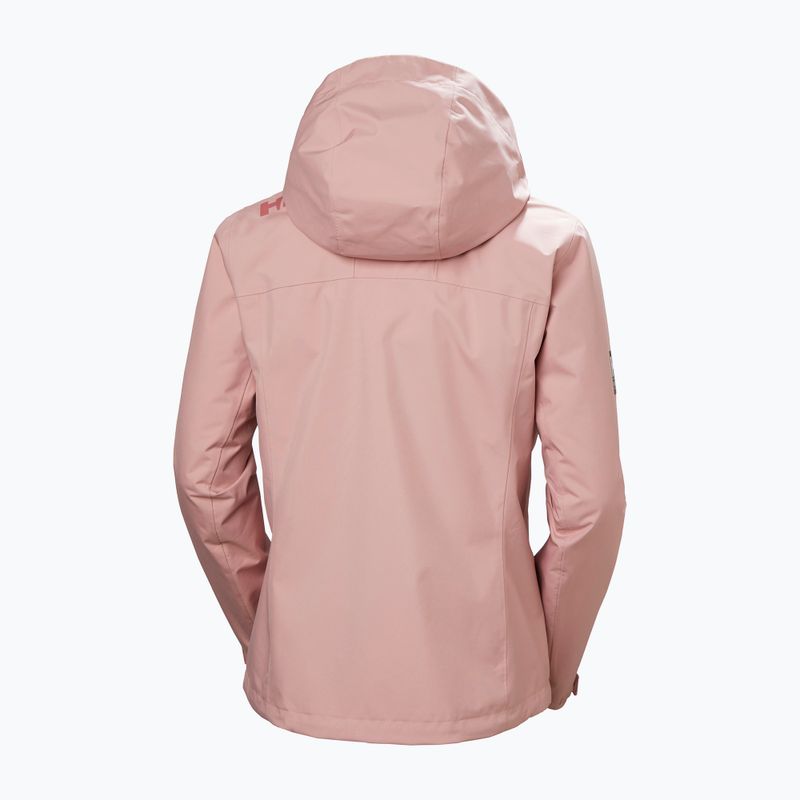 Kurtka żeglarska damska Helly Hansen Crew Hooded Midlayer 2.0 pink salt 8