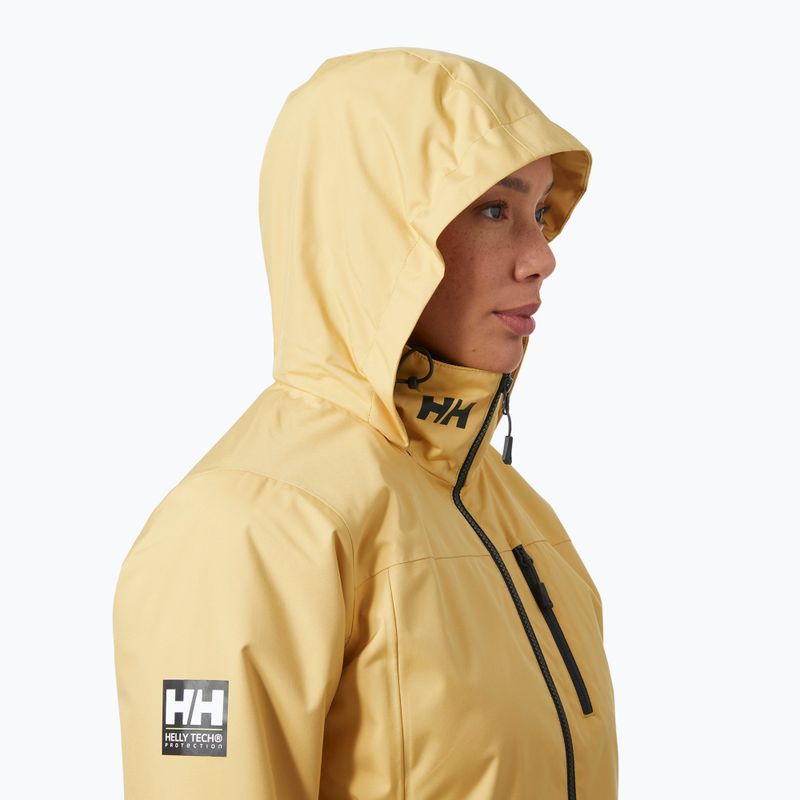 Kurtka żeglarska damska Helly Hansen Crew Hooded Midlayer 2.0 sand 3