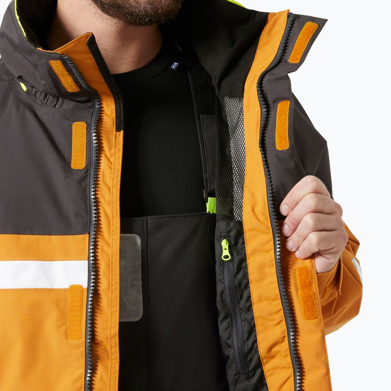Kurtka przeciwdeszczowa męska Helly Hansen Pier 4.0 mustard 9