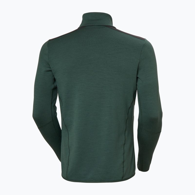 Bluza trekkingowa męska Helly Hansen Lifa Merino Midlayer jungle green 6