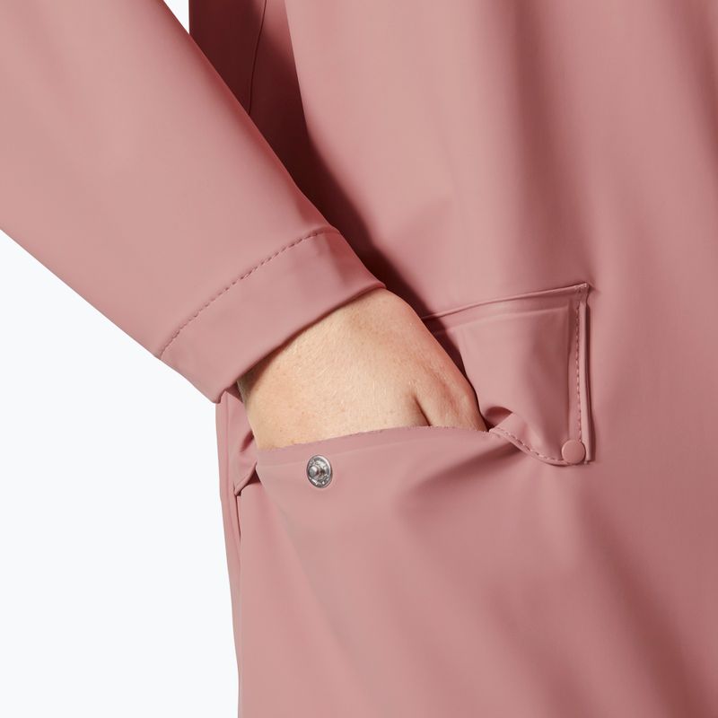 Kurtka przeciwdeszczowa damska Helly Hansen Moss Rain Coat ash rose 5