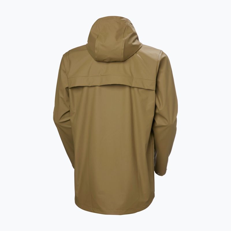 Kurtka przeciwdeszczowa męska Helly Hansen Moss Rain Coat sepia 6