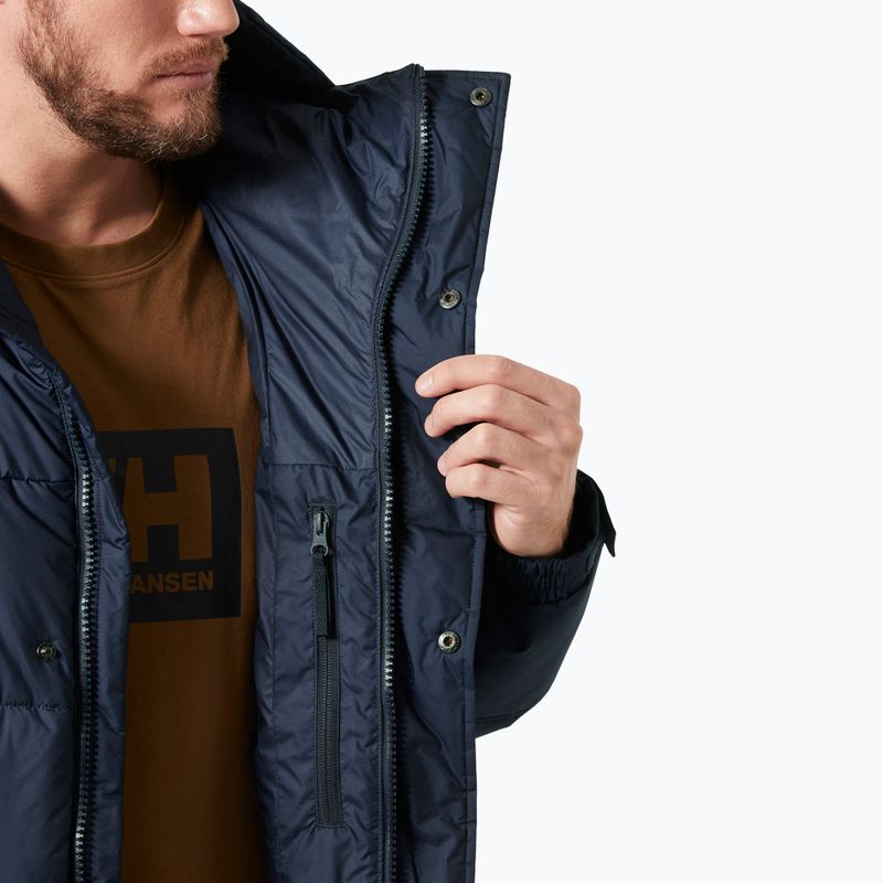 Płaszcz puchowy męski Helly Hansen Escape Down Parka navy 6