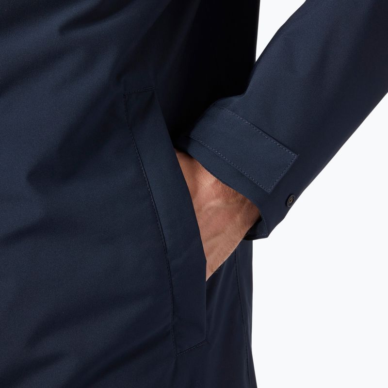 Płaszcz przeciwdeszczowy męski Helly Hansen Munich Insulated navy 5