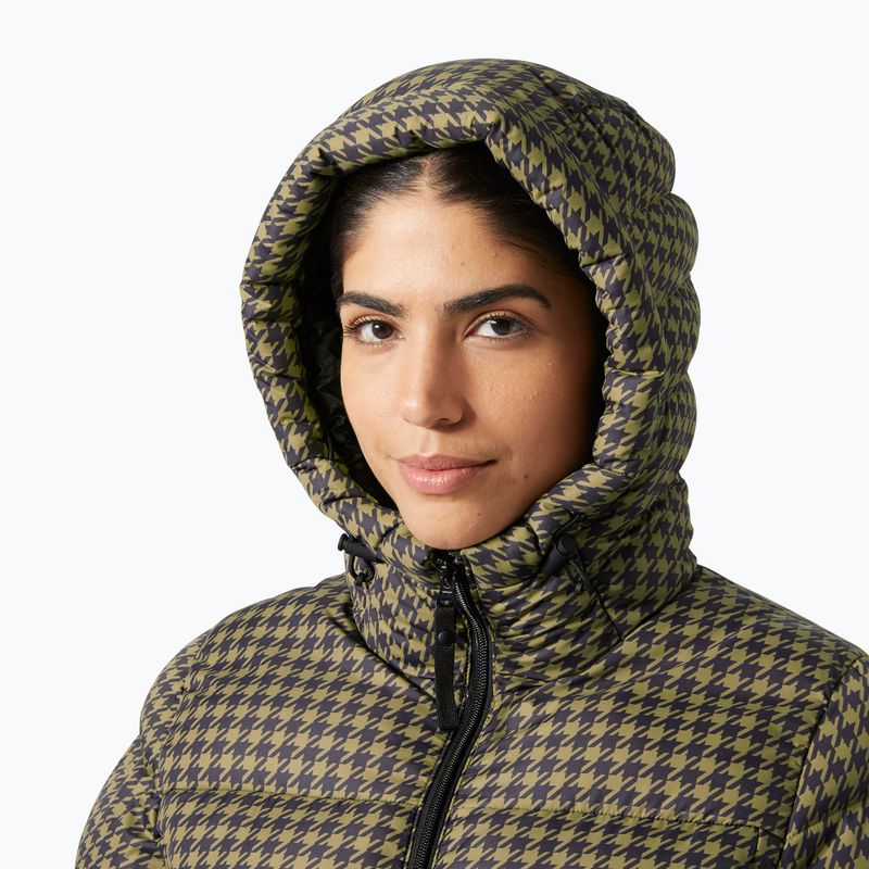 Kurtka puchowa damska Helly Hansen Active Puffy sepia houndstooth aop 3