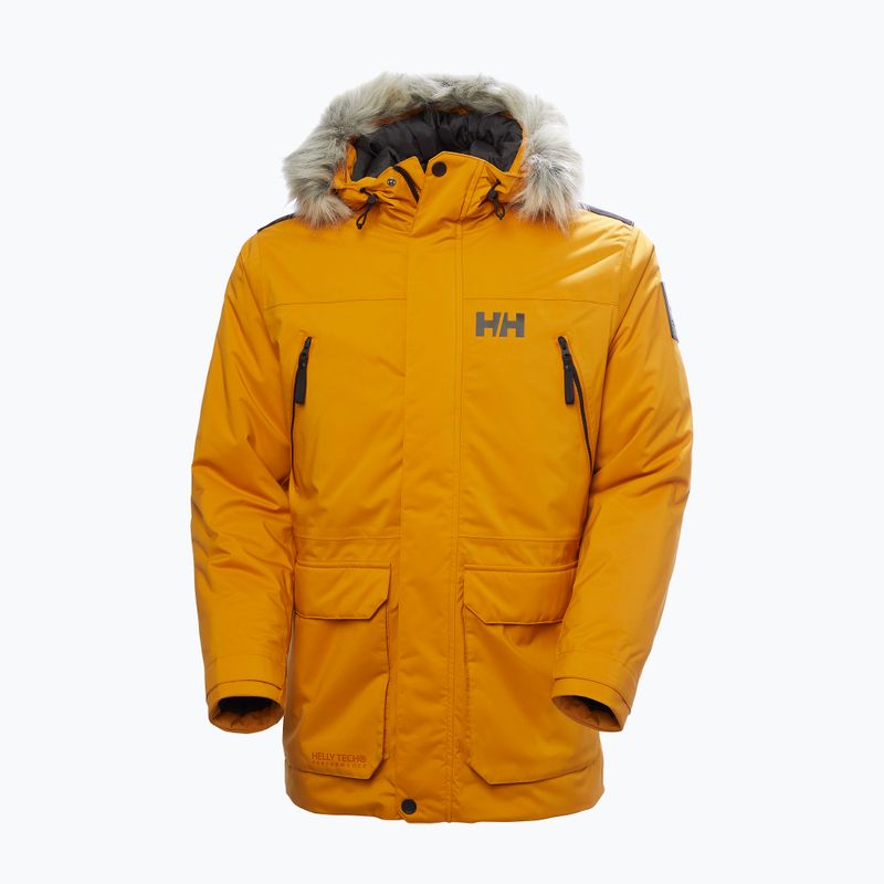 Kurtka zimowa męska Helly Hansen Reine Parka mustard