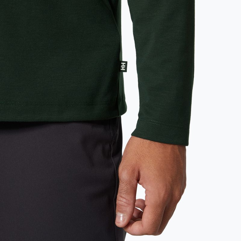 Longsleeve męski Helly Hansen Skog Graphic dark jungle 4