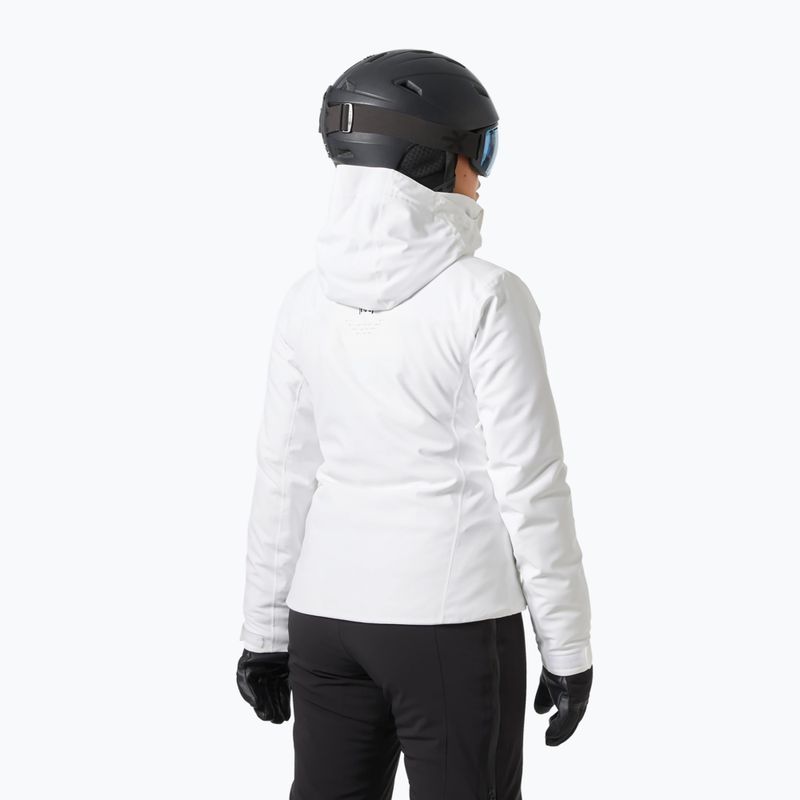 Kurtka narciarska damska Helly Hansen Alphelia Lifaloft white 2