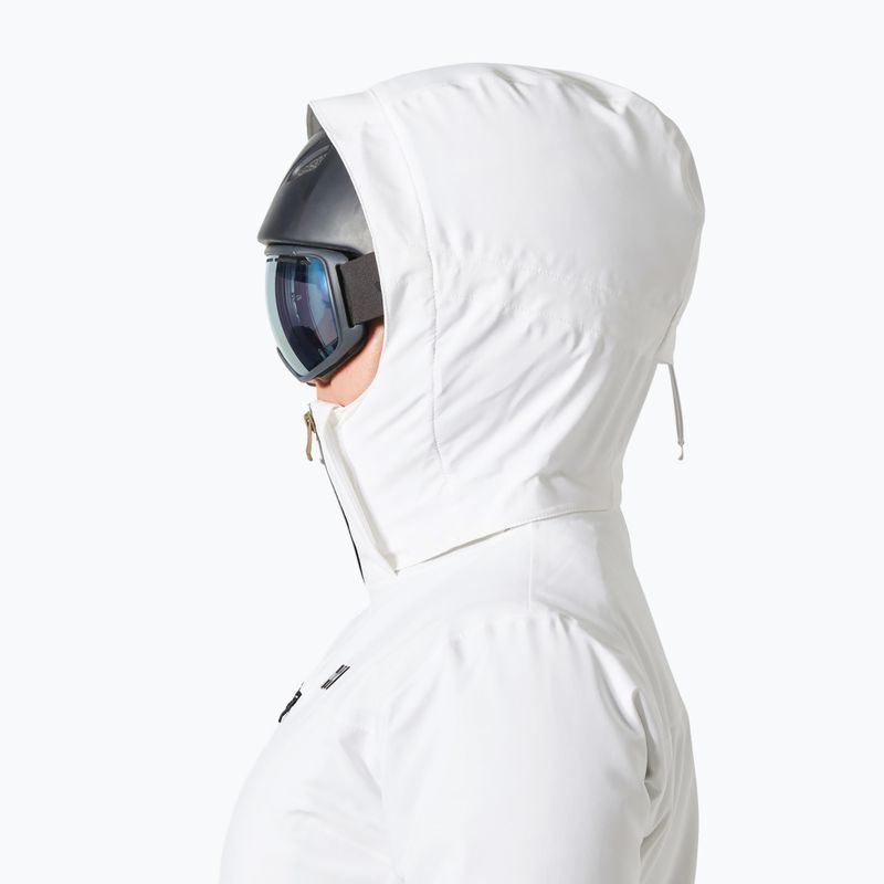 Kurtka narciarska damska Helly Hansen Alphelia Lifaloft white 3