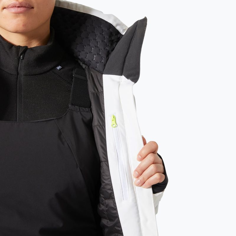 Kurtka narciarska damska Helly Hansen Alphelia Lifaloft white 9