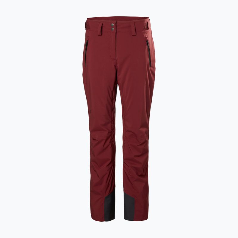 Spodnie narciarskie damskie Helly Hansen Legendary Insulated mars red 5