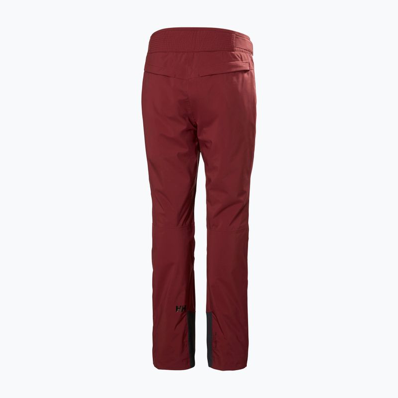 Spodnie narciarskie damskie Helly Hansen Legendary Insulated mars red 6
