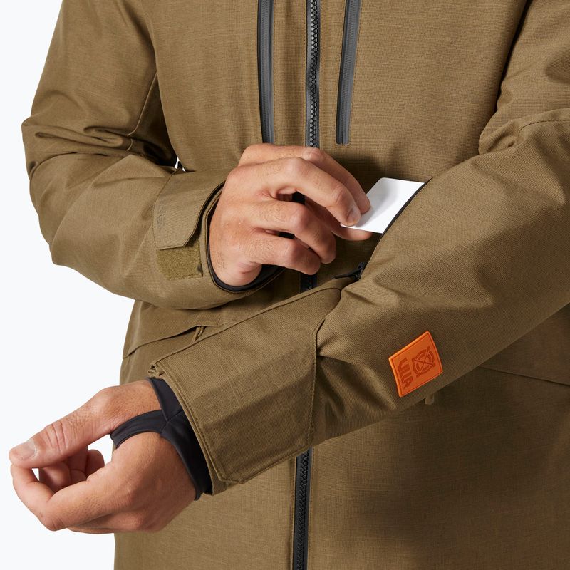 Kurtka narciarska męska Helly Hansen Garibaldi 2.0 sepia 5