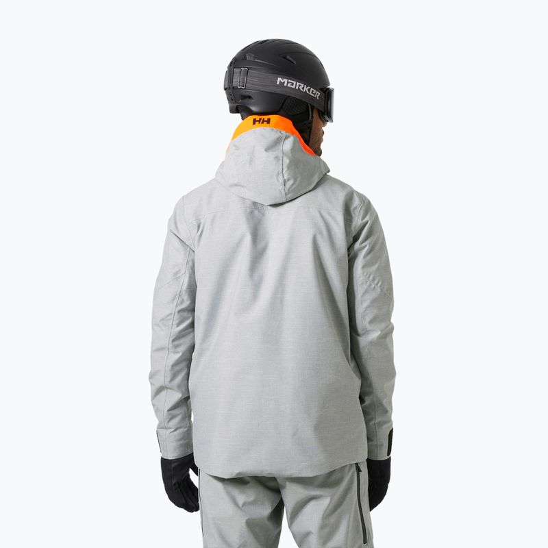 Kurtka narciarska męska Helly Hansen Garibaldi 2.0 grey/melange 2