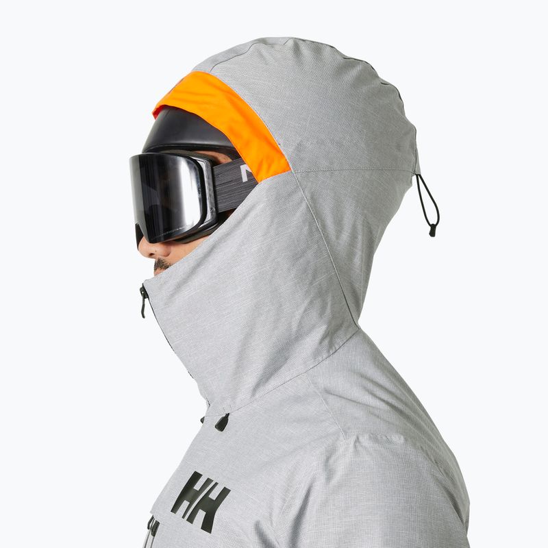 Kurtka narciarska męska Helly Hansen Garibaldi 2.0 grey/melange 3