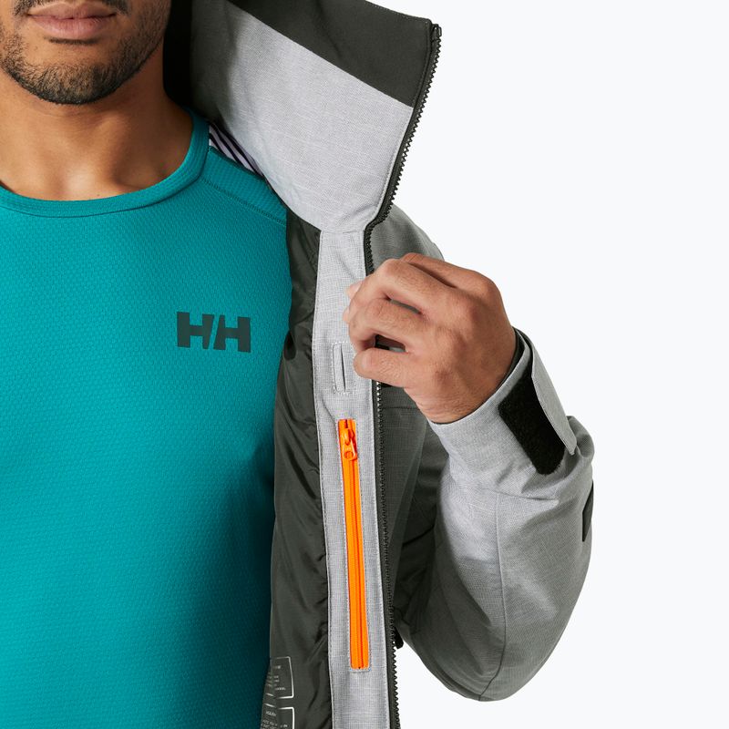 Kurtka narciarska męska Helly Hansen Garibaldi 2.0 grey/melange 7