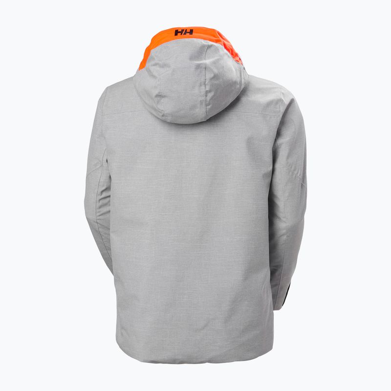 Kurtka narciarska męska Helly Hansen Garibaldi 2.0 grey/melange 9