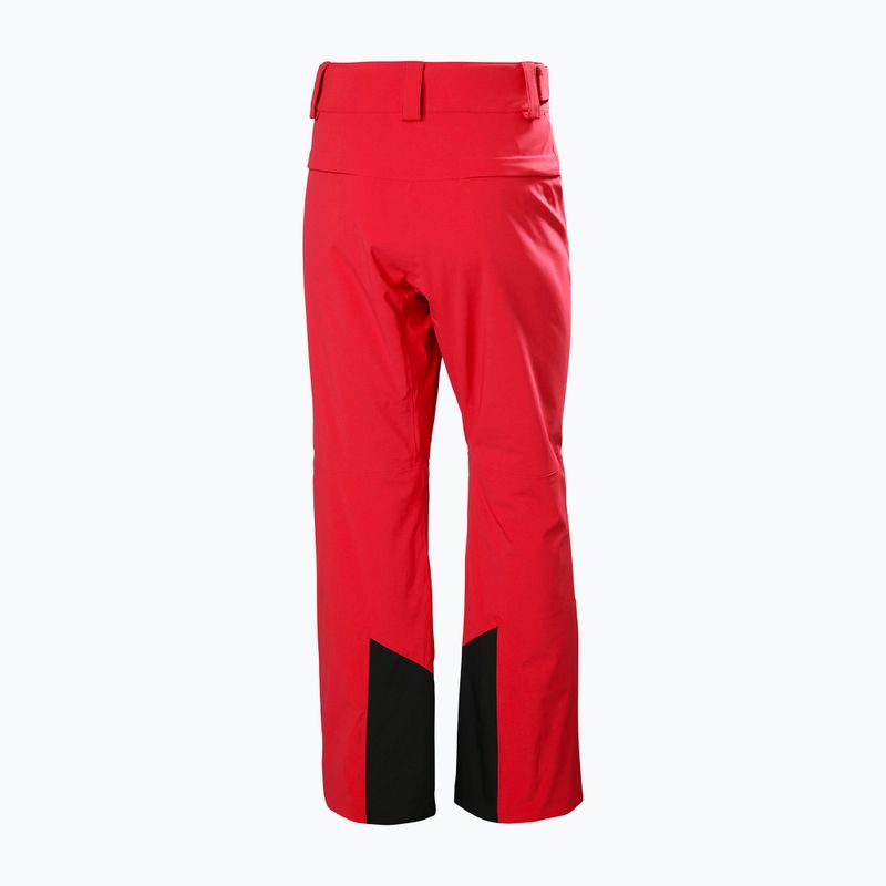 Spodnie narciarskie męskie Helly Hansen Rapid red 2
