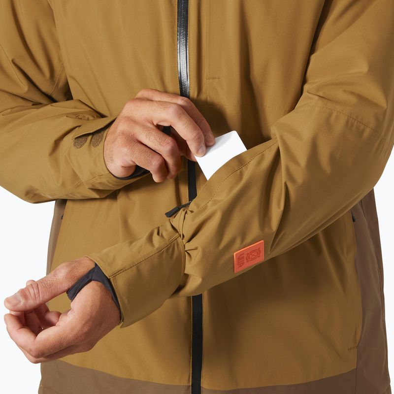 Kurtka narciarska męska Helly Hansen Powdreamer 2.0 sepia 6