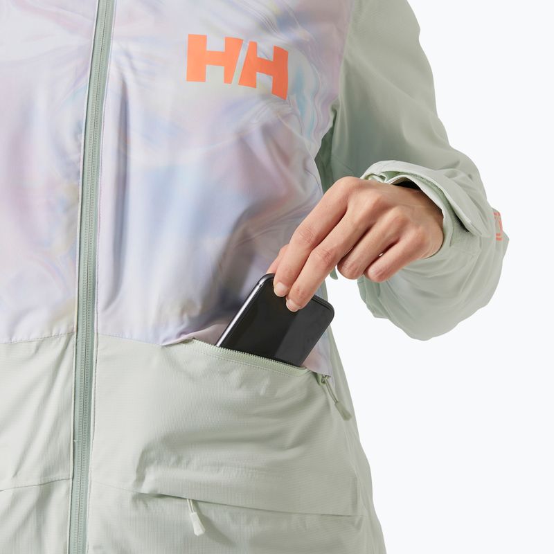 Kurtka narciarska damska Helly Hansen Powchaser 2.0 reflections aop 4