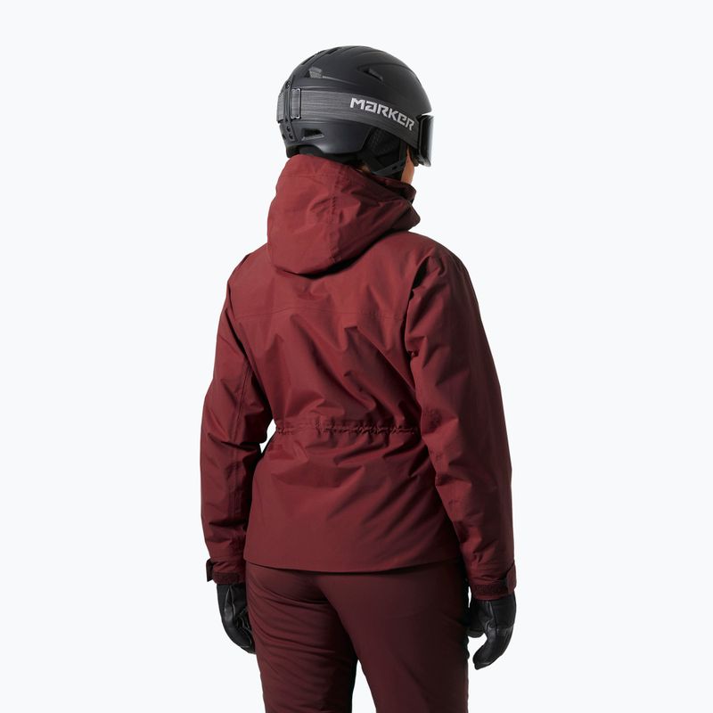 Kurtka narciarska damska Helly Hansen Nora Insulated 2.0 mars red 2