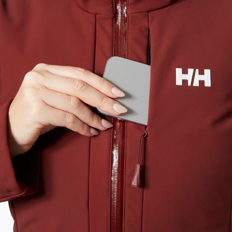 Kurtka narciarska damska Helly Hansen Avanti 3-In-1 Softshell Jacket mars red 5