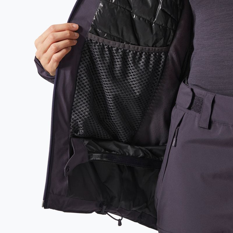 Kurtka narciarska damska Helly Hansen Whitewall Lifaloft 3.0 black grape 9