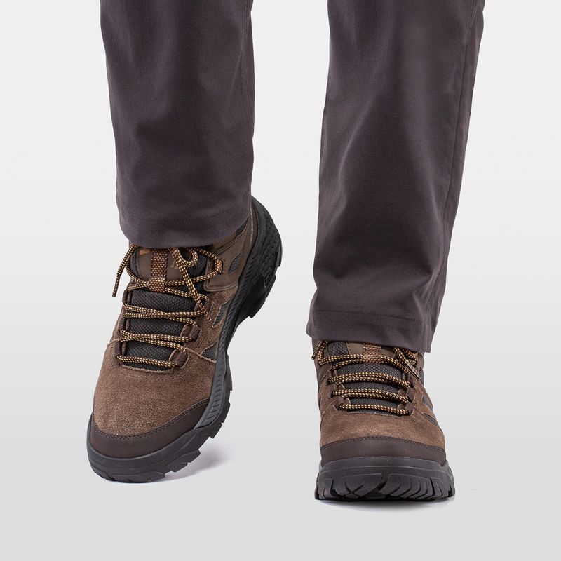 Buty trekkingowe męskie Helly Hansen Switchback Mid 3 HellyTech bushwacker/coffe bean 9