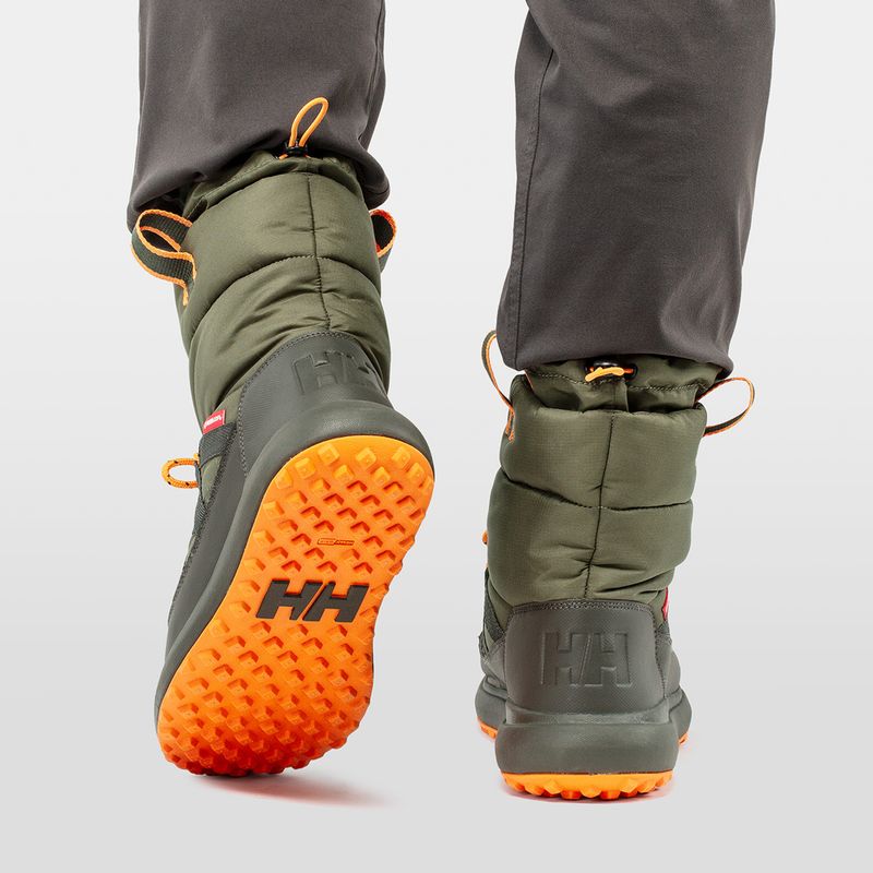 Śniegowce męskie Helly Hansen Monarch utility green/orange 15