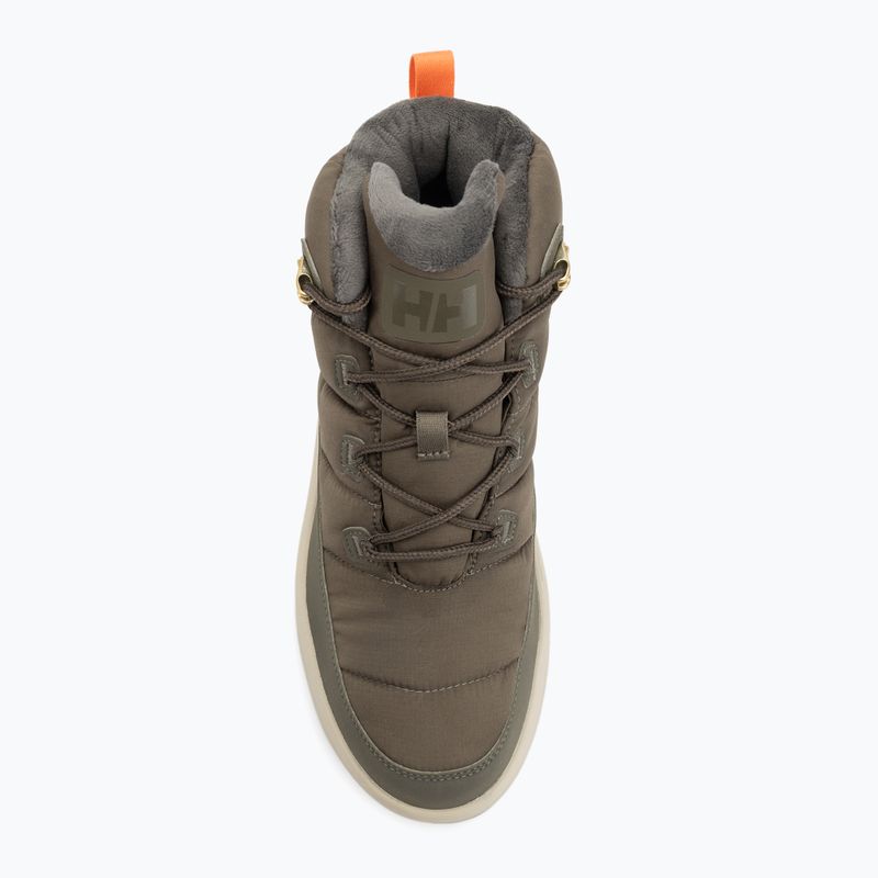 Śniegowce damskie Helly Hansen Winter Bliss Boot HellyTech utility green/castle wal 5