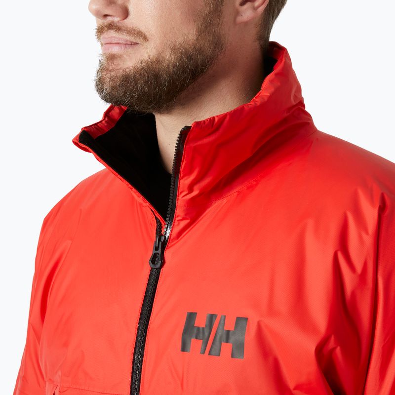 Kurtka żeglarska Helly Hansen Aegir Midlayer alert red 3