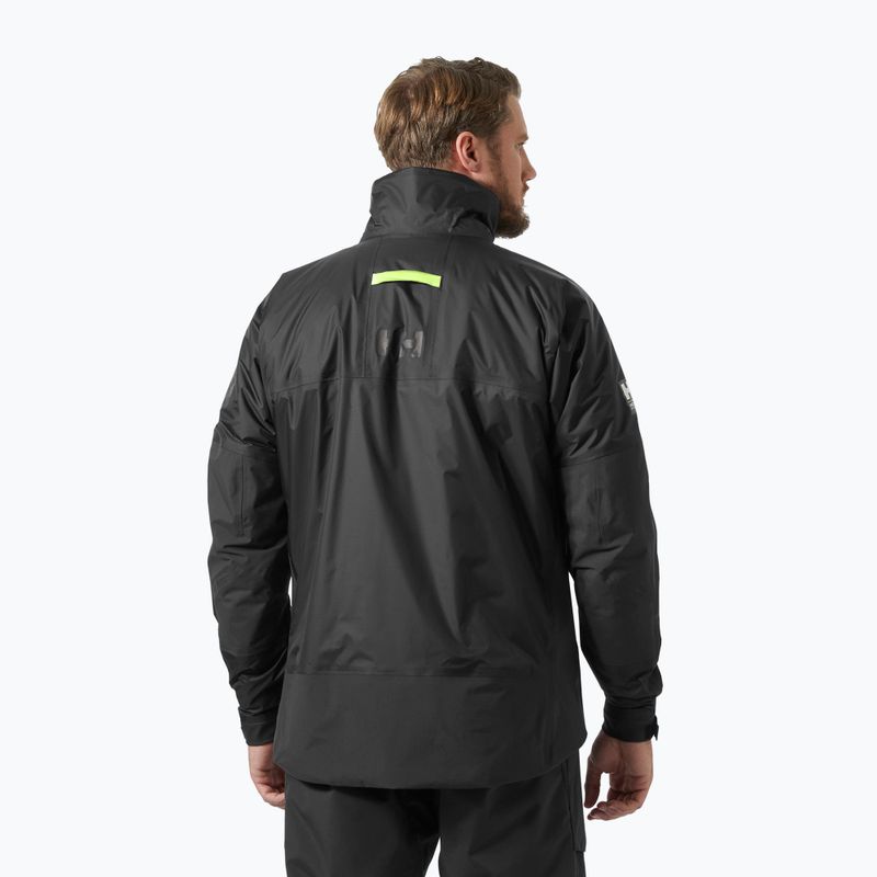 Kurtka żeglarska Helly Hansen Aegir Midlayer black 2