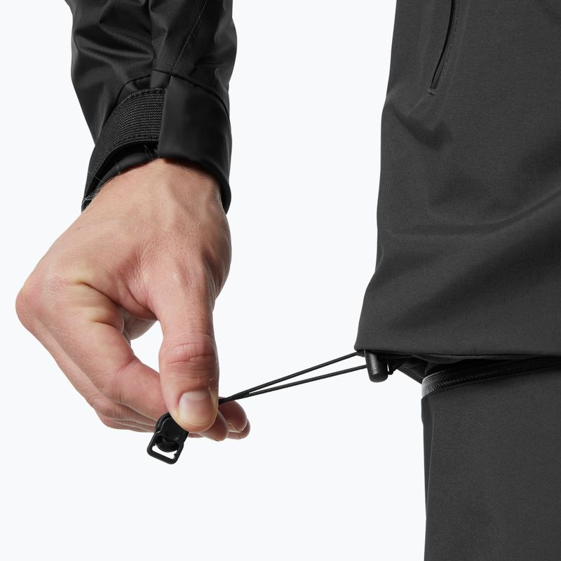 Kurtka żeglarska Helly Hansen Aegir Midlayer black 6