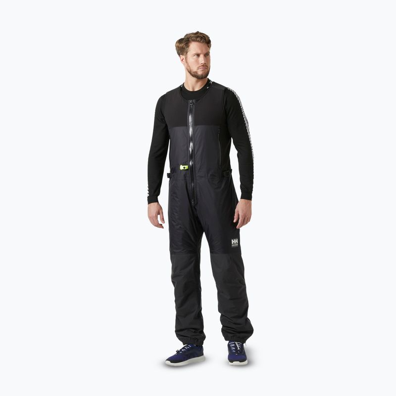 Spodnie żeglarskie Helly Hansen Aegir Midlayer Salopette black