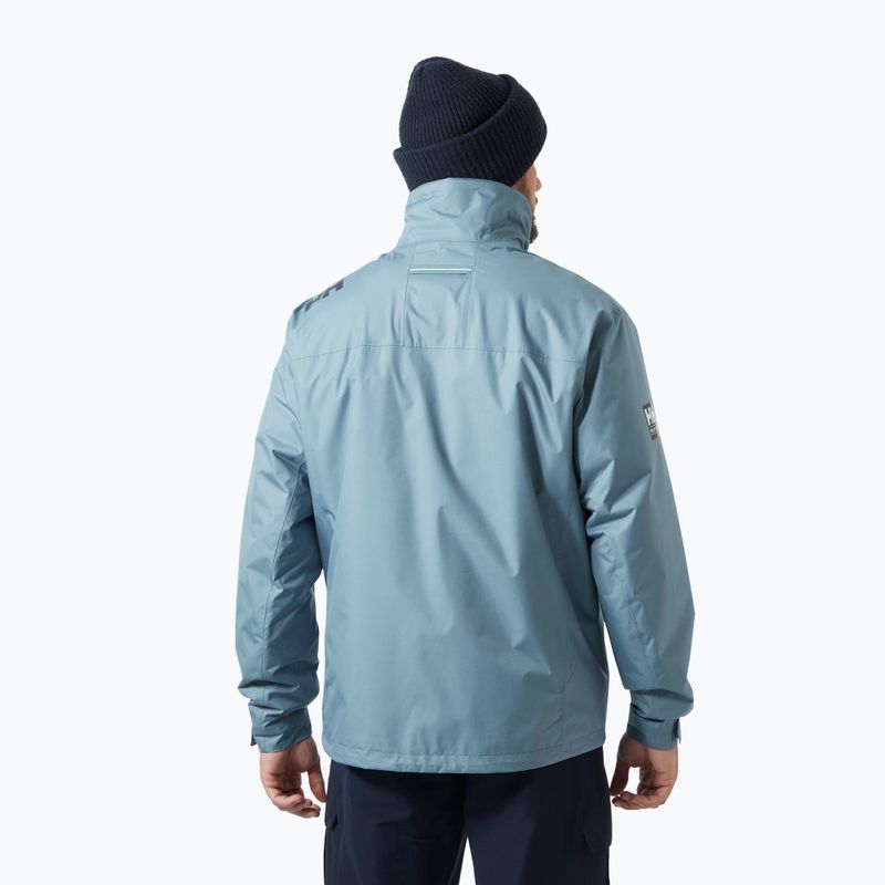 Kurtka żeglarska męska Helly Hansen Crew Hooded Pile washed navy