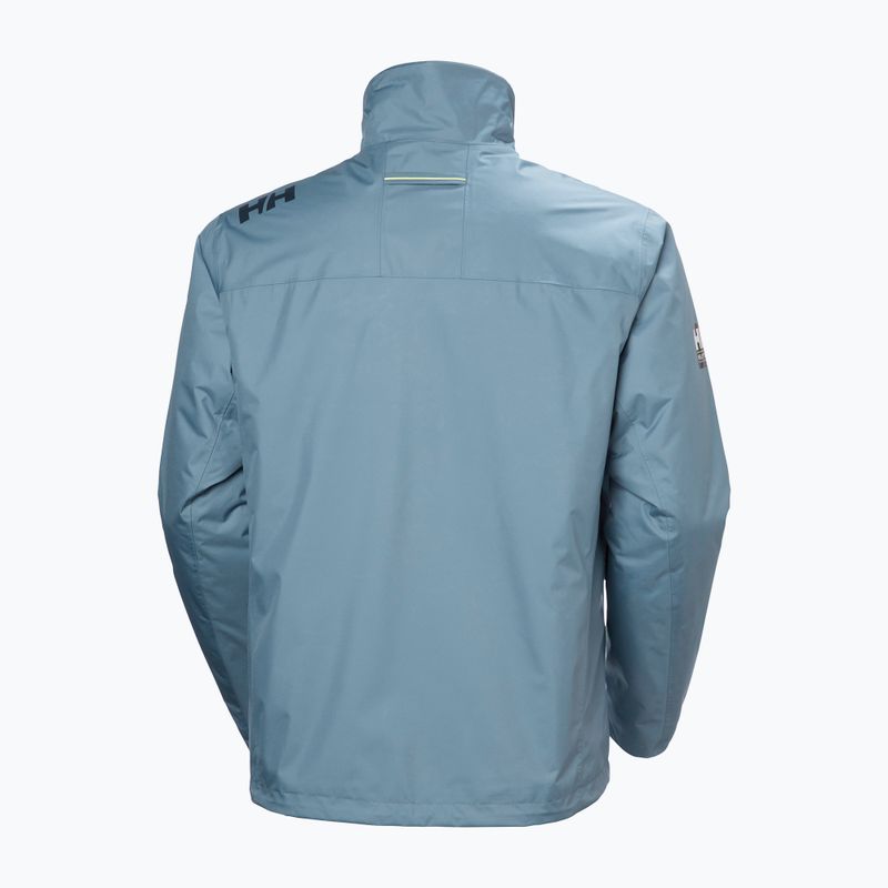 Kurtka żeglarska męska Helly Hansen Crew Hooded Pile washed navy 9