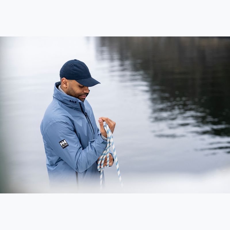 Kurtka żeglarska męska Helly Hansen Crew Hooded Pile washed navy 11