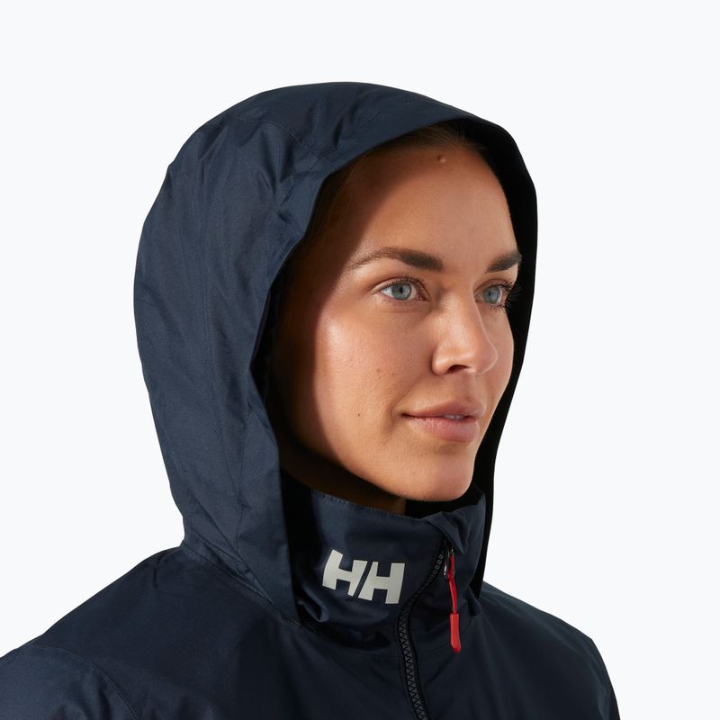 Kurtka żeglarska damska Helly Hansen Crew Hooded Pile navy 3