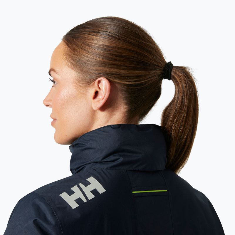 Kurtka żeglarska damska Helly Hansen Crew Hooded Pile navy 4