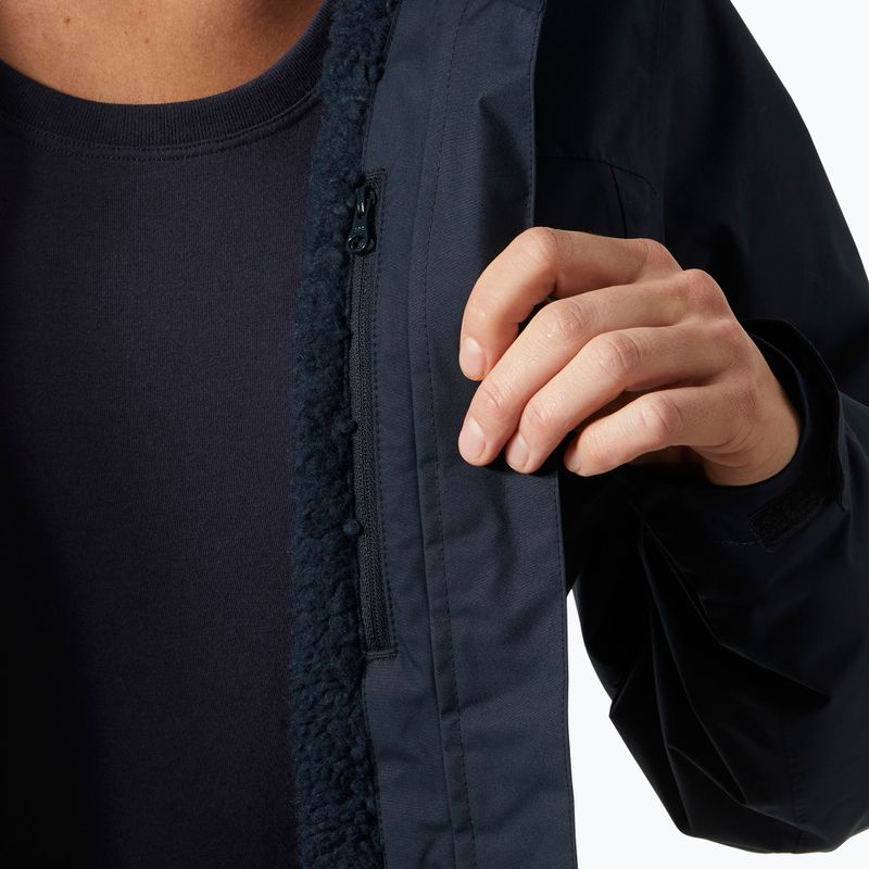 Kurtka żeglarska damska Helly Hansen Crew Hooded Pile navy 8