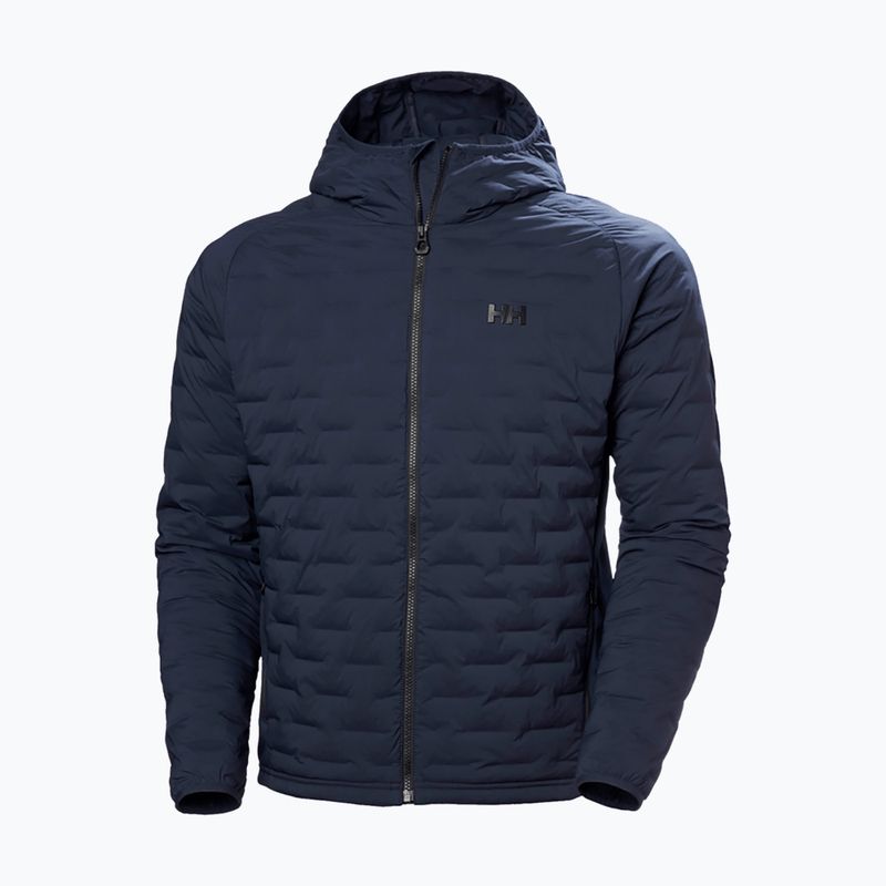 Kurtka hybrydowa męska Helly Hansen HP Hybrid Stretch Hooded Insulator navy 3