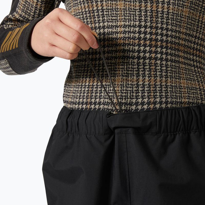 Spodnie żeglarskie dziecięce Helly Hansen Shelter Ht Jr black 3