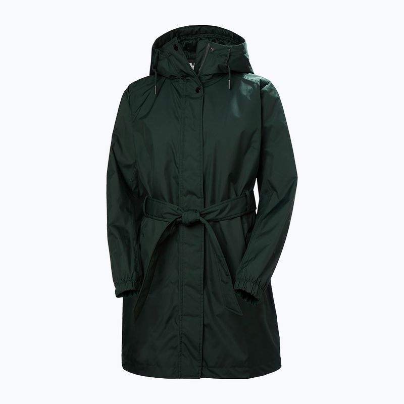 Płaszcz ocieplany damski Helly Hansen Classic Insulated Trench dark jungle 5