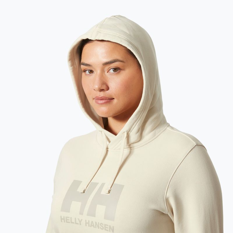 Bluza damska Helly Hansen HH Logo Hoodie cream 3